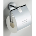 Держатель для туалетной бумаги с крышкой хром Aquatek Бетта AQ4609CR