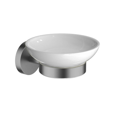 Мыльница для ванной графит керамика Aquatek Бетта AQ4603BGM