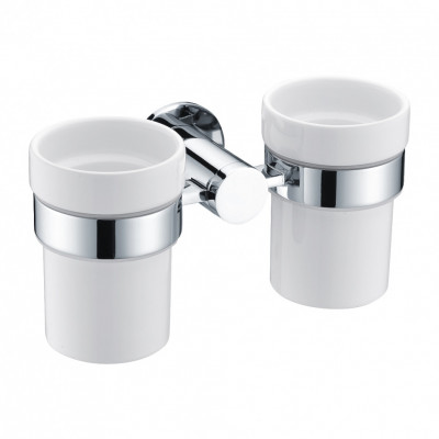 Стакан двойной керамика к стене Classic Deluxe LD 10