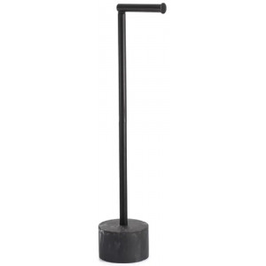 Стойка напольная для туалетной бумаги с накопителем Fora BLACK GRANITE FOR-ST-63BL