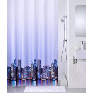 Штора для ванной комнаты City 200x240 см IDDIS 210P24RI11
