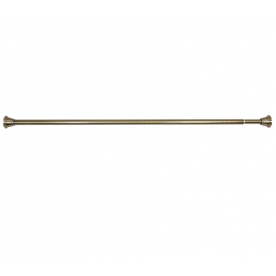 Карниз для ванной без сверления латунь 122х218см. Bath Plus Decor collection DC011