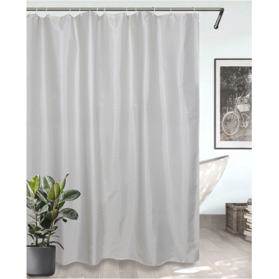 Штора для ванной light grey 180х200 BathPlus SK-10